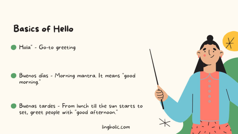 How to say hello in spanish
