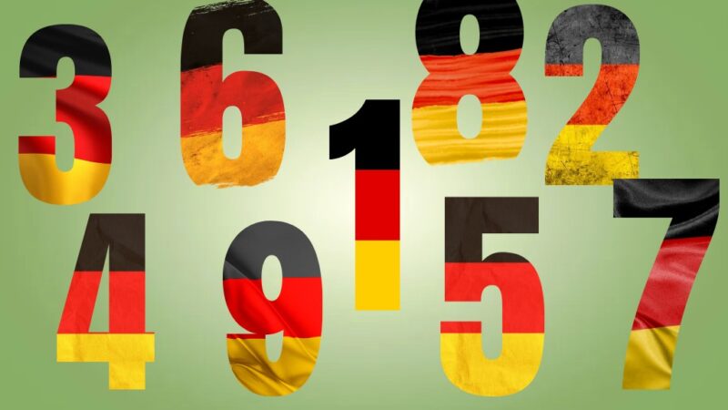 German counting basics