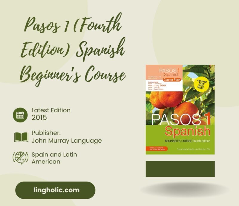Pasos 1 (Fourth Edition) - Book for learning Spanish Language